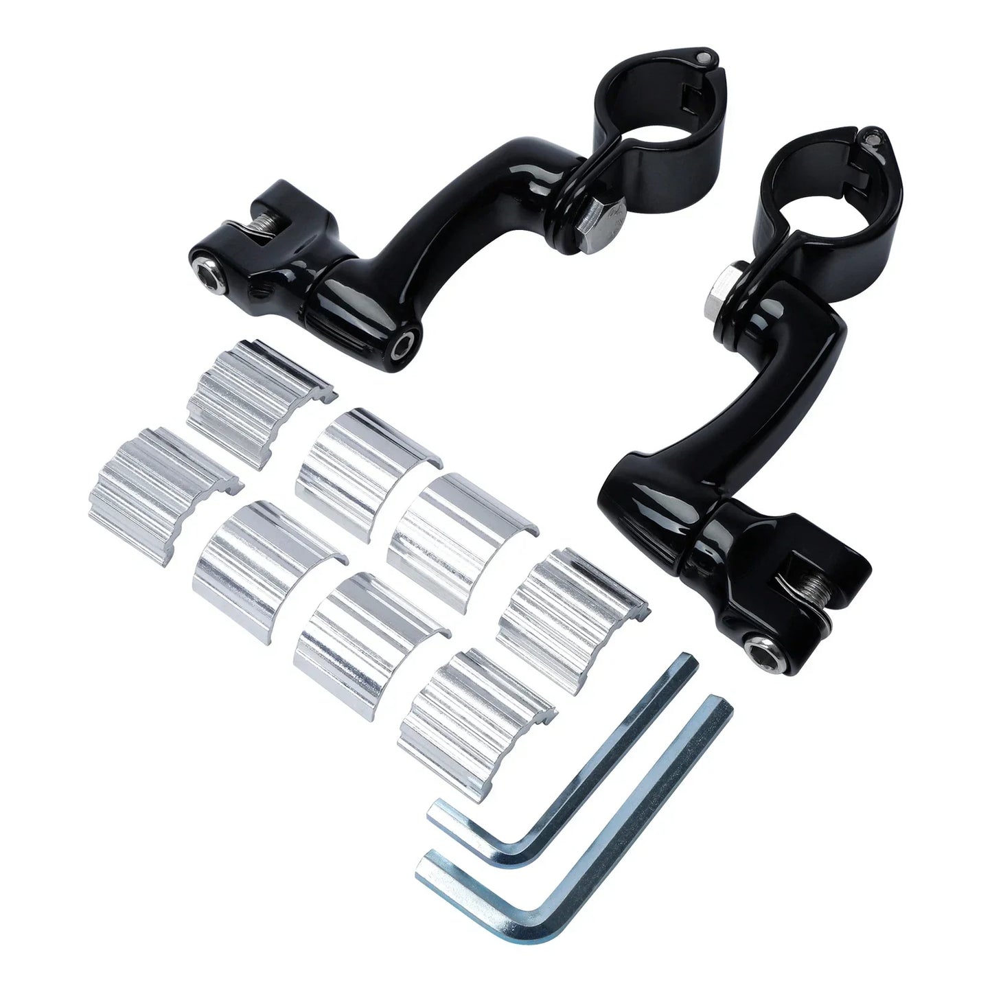 1-1/4" Highway Engine Guard Footpeg Pegs for Harley Electra Glide