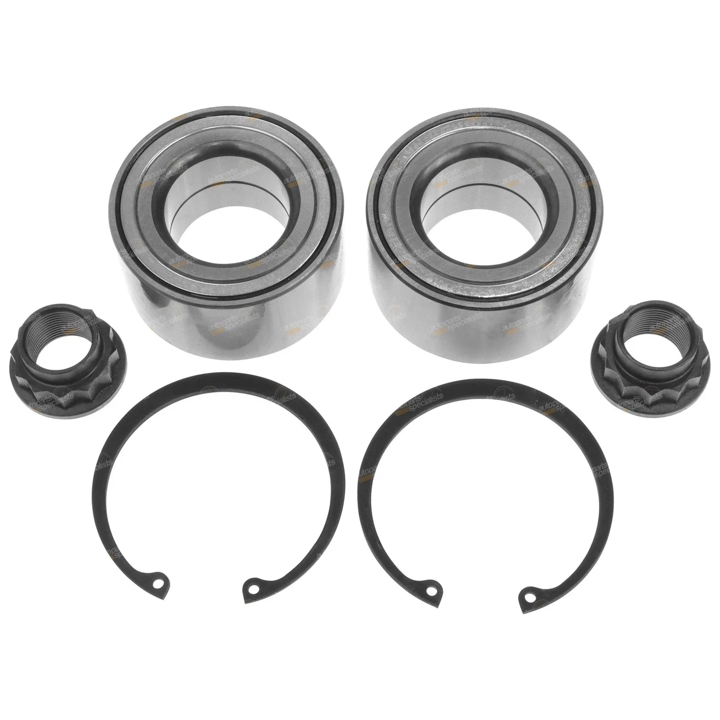 2 x Front Bearing for Toyota Yaris NCP130–NCP93 (2005–2019)