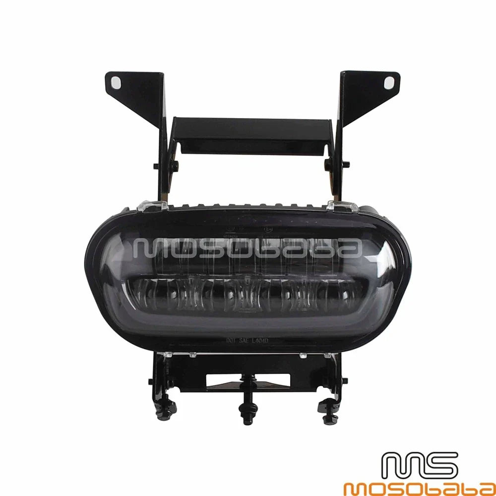 Front Fairing Windshield w/Bracket & LED Headlight for Softail Street Bob (2018-2023)