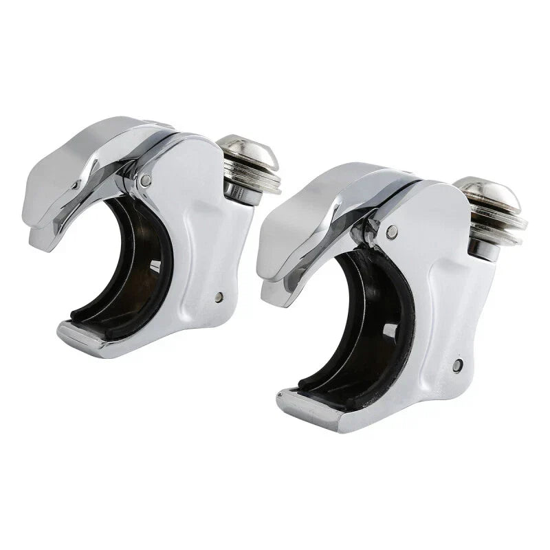 39mm 4 x Front Fork Windshield Clamps for Harley Sportster 883 1200 (2004-2023)