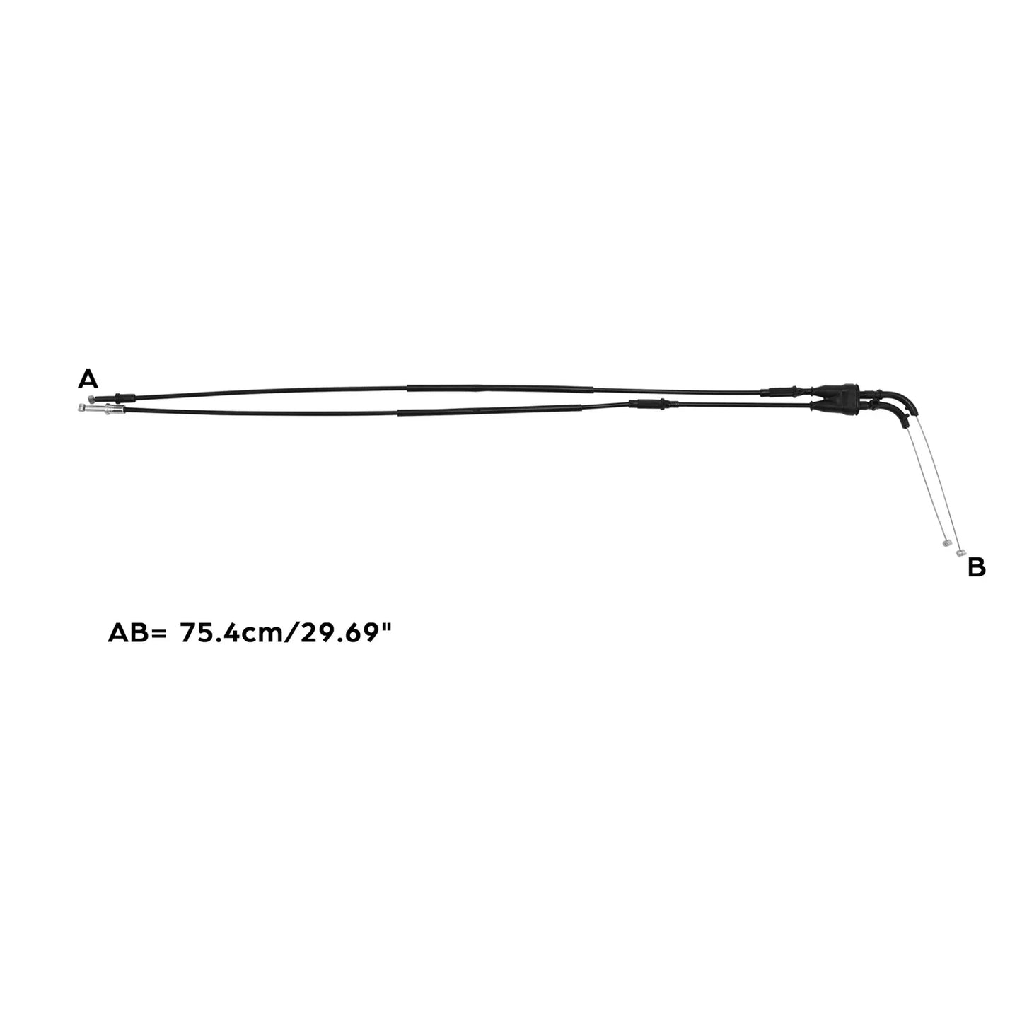 Throttle Cables Wire for Kawasaki Ninja ZX6R ZX636 (2013-2024)