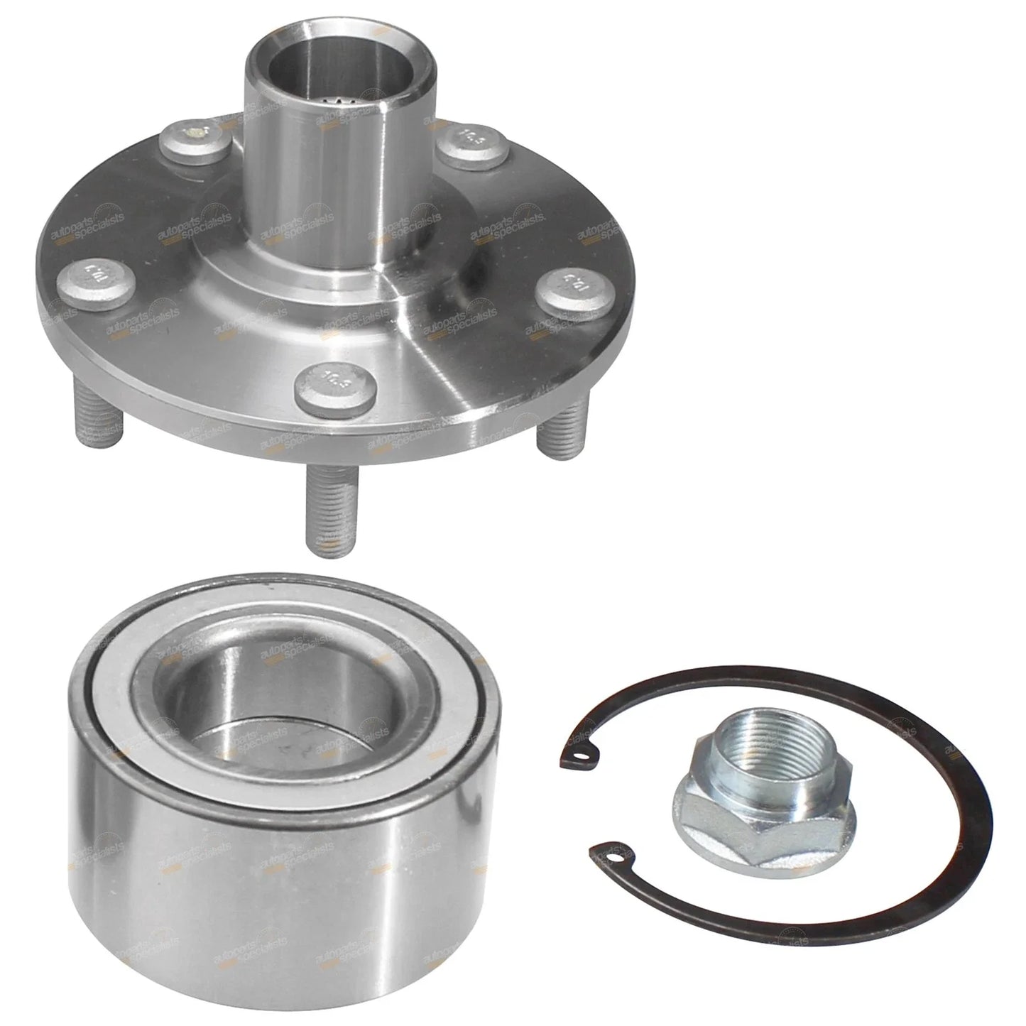 2 x Front Wheel Bearing Hub Assemblies for Toyota Aurion (2006–2017)