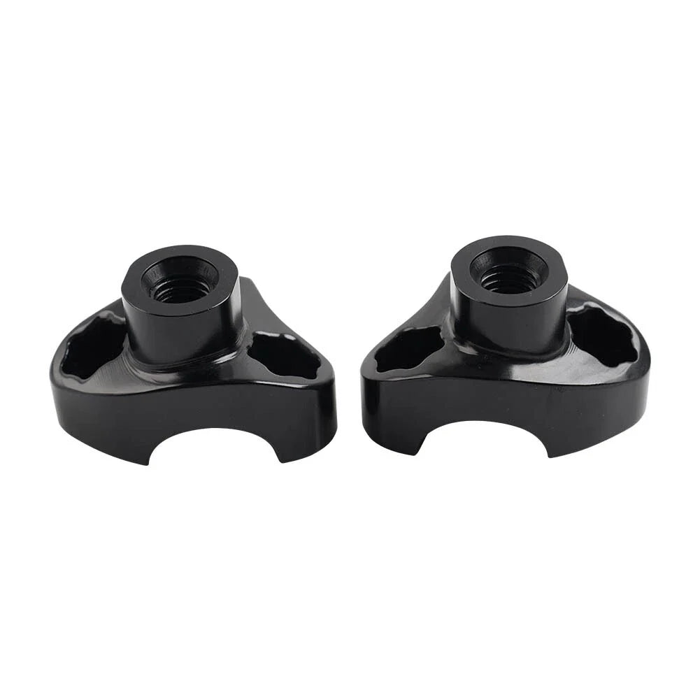 1" CNC Handlebar Risers for Harley Dyna Heritage Softail Sportster