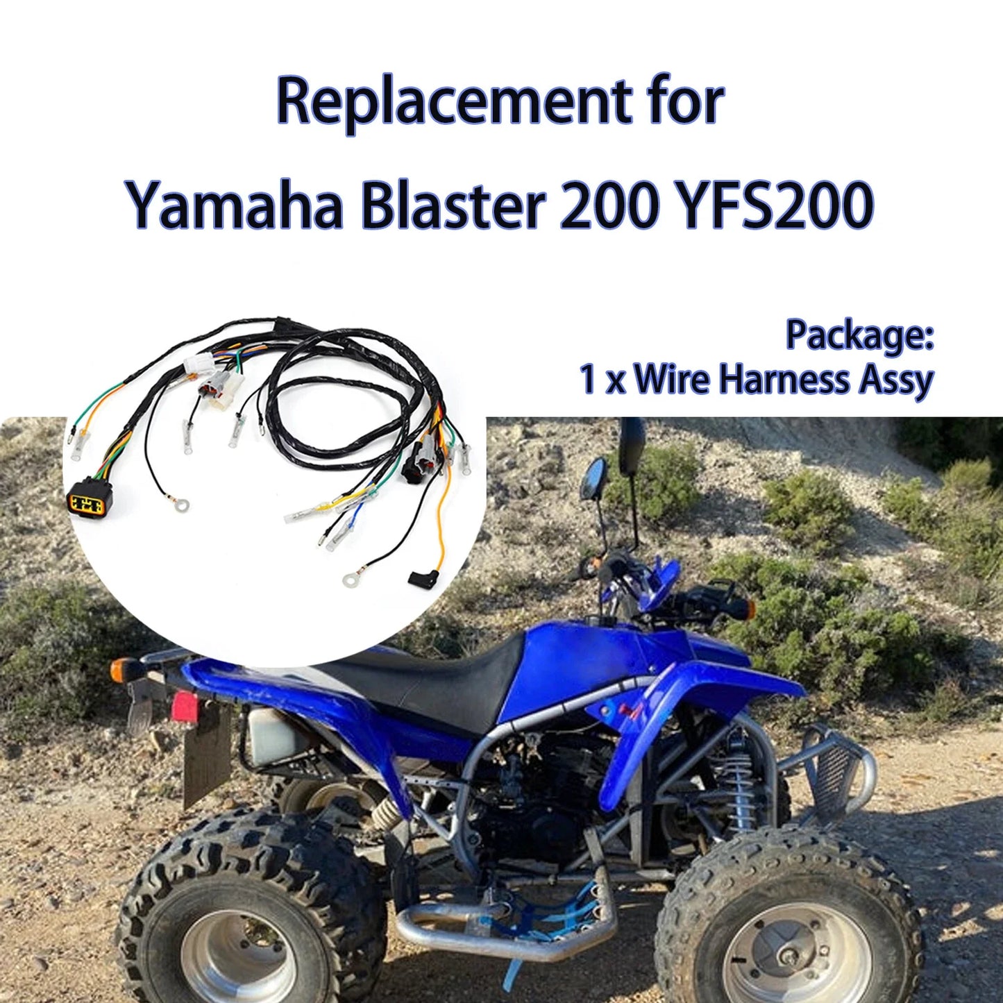 Wire Harness for Yamaha Blaster YFS200 (2003–2006)