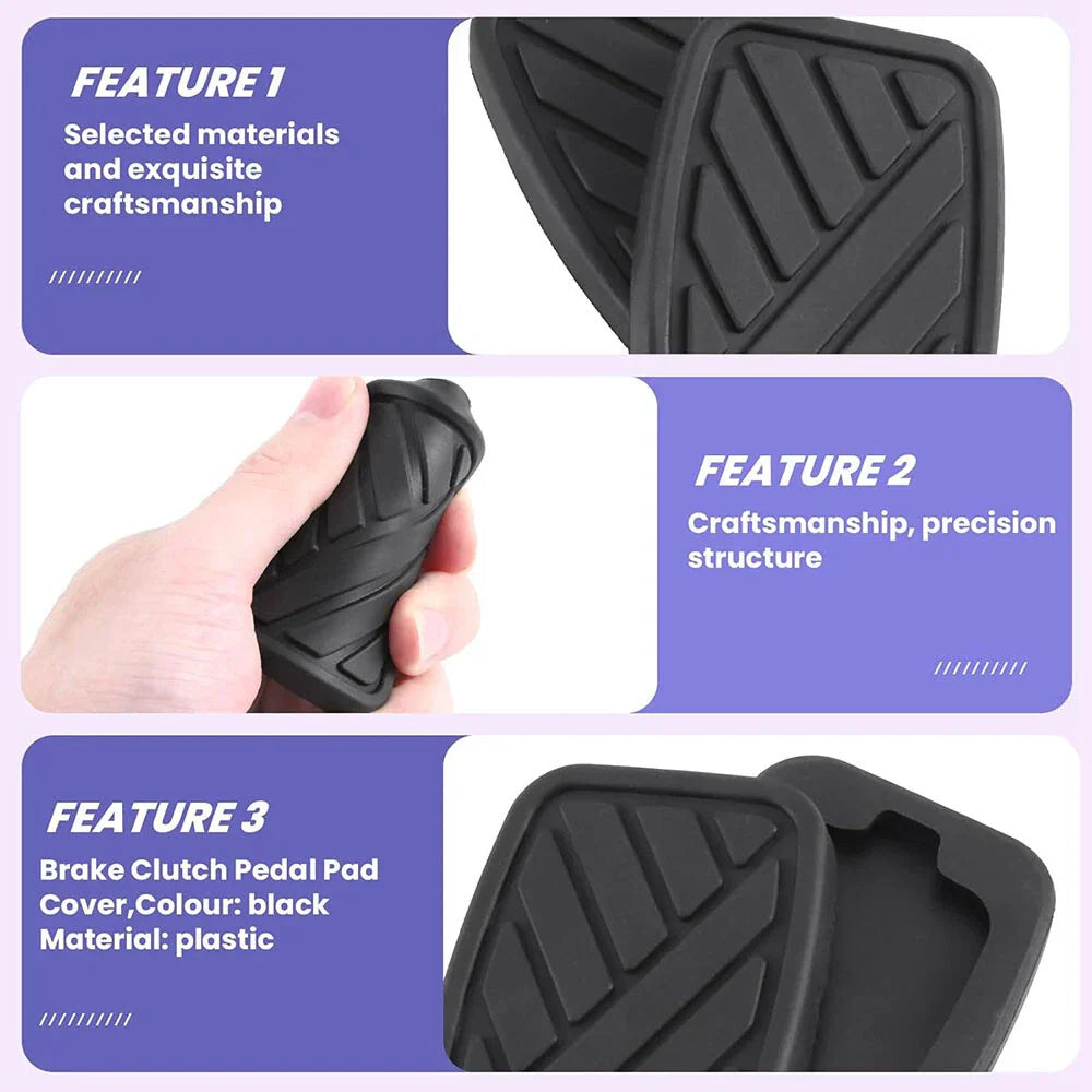 Brake Pedal Rubber Covers for Suzuki Swift, Grand Vitara, Aerio (2001-2011)