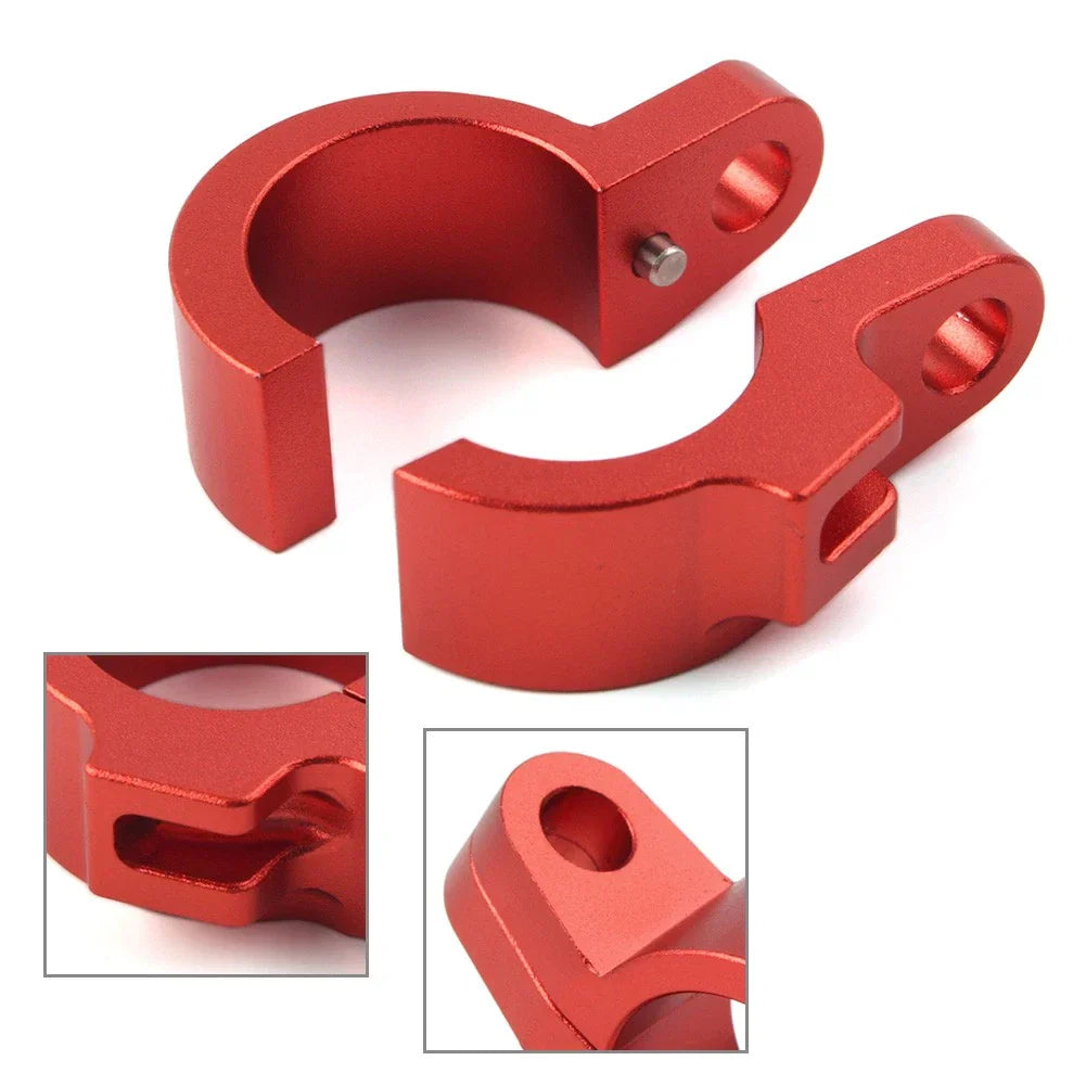 CNC Front Brake Hose Clamp for Honda CR80R CR85R CR125R CR250R (1996-2007)