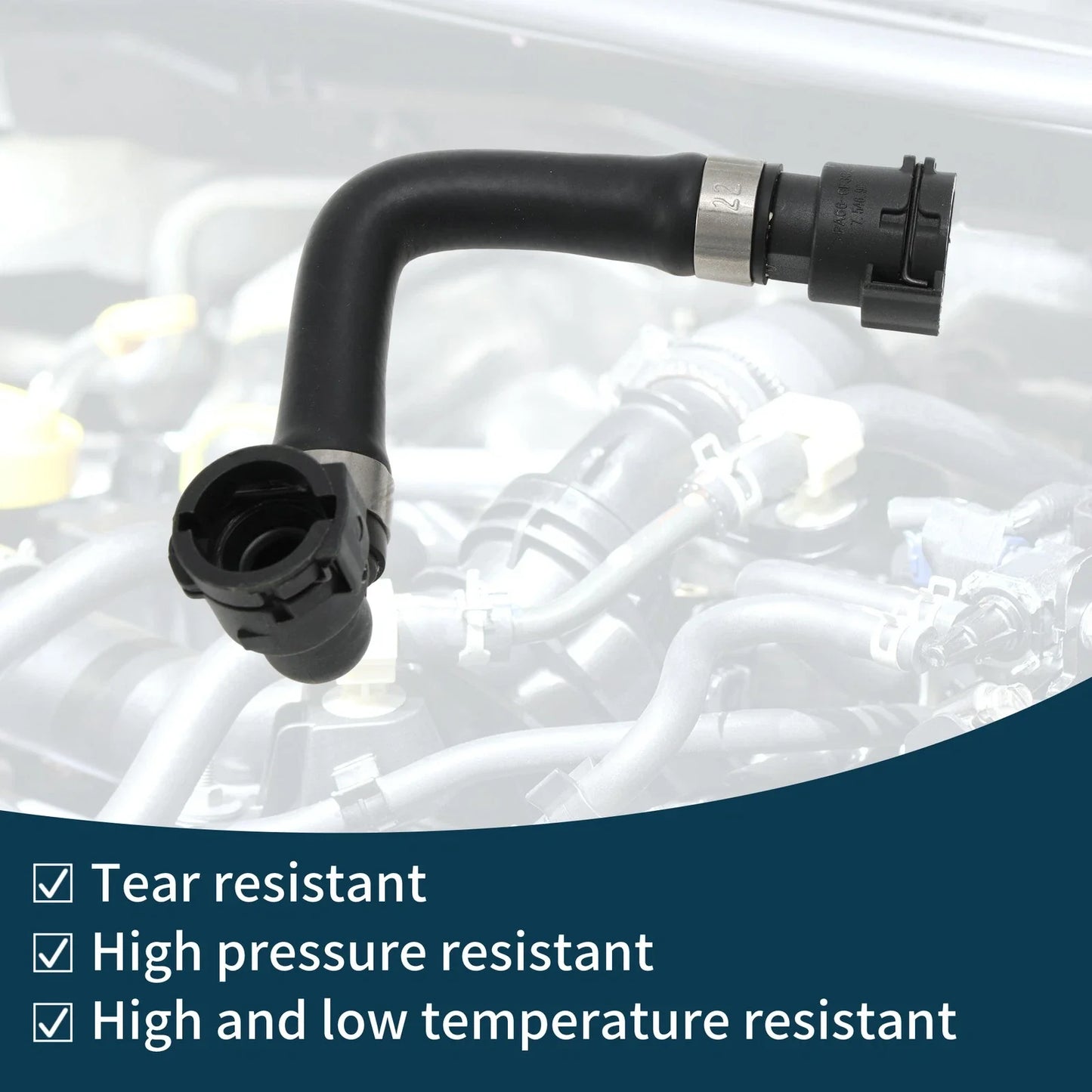 Radiator Hose for BMW 5 Series E39 Cooling Liquid Pipe (1995-2003)