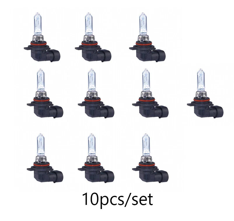 10 x Halogen Headlight Light Bulb Car Lamp Globe 12V 55W for