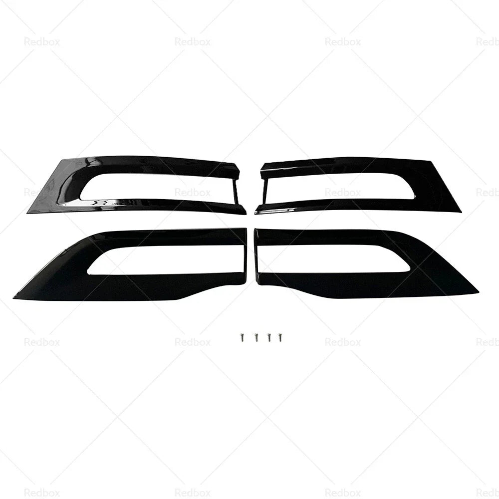 Gloss Black Tail Light Covers for Jeep Grand Cherokee (2014-2020)