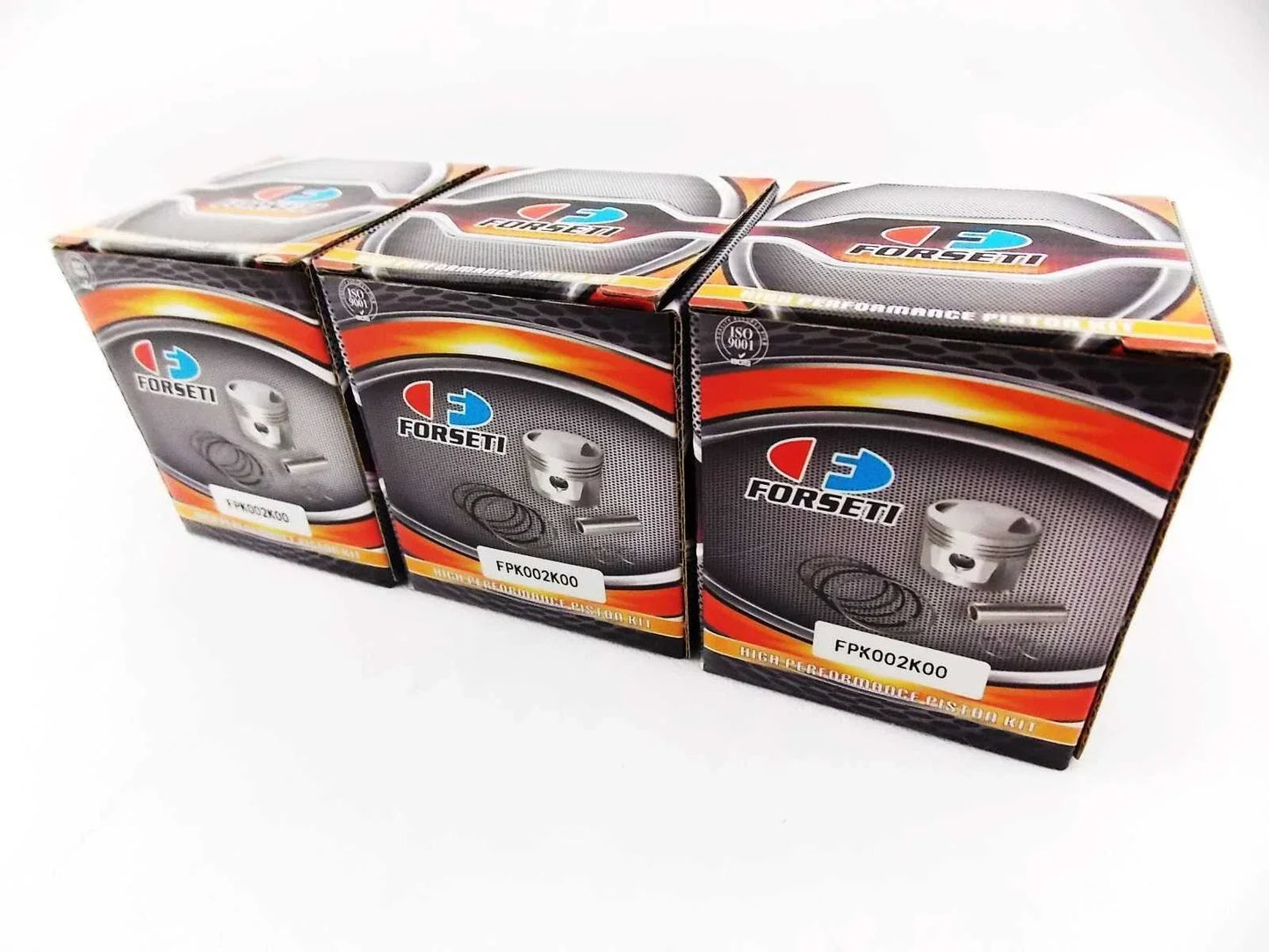 1. 1.00mm O/S Piston Kit with 46mm Rings & Pins for Kawasaki KH250 A5 (1976)