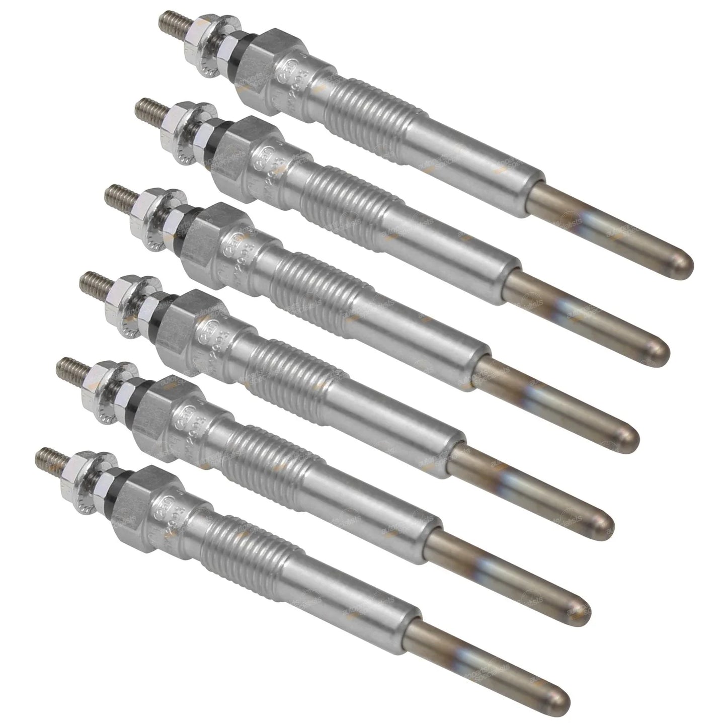 6 x Diesel Glow Plugs for Toyota Landcruiser HJ60 (1980–1990)