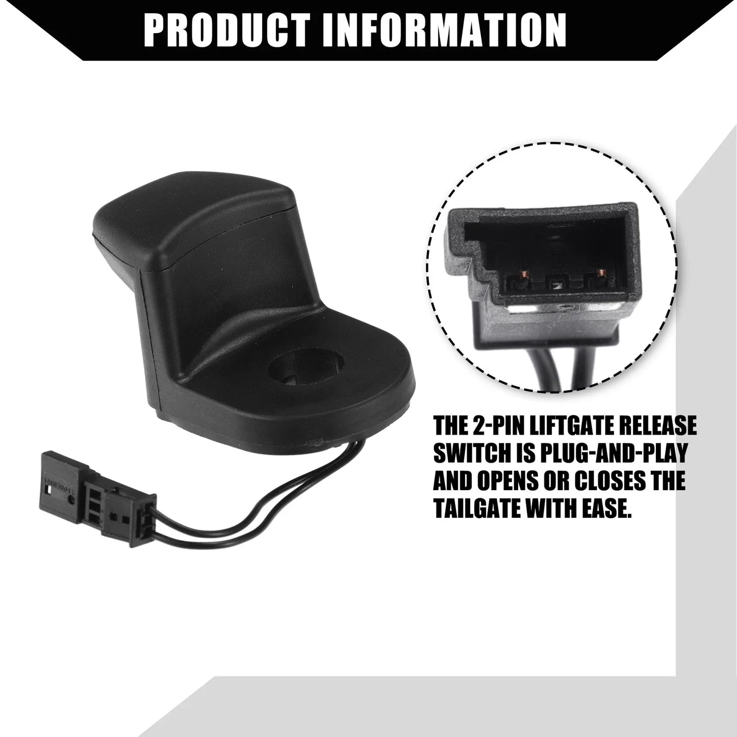 Tailgate Window Switch for BMW E46 E91 E61 Durable 1 Pcs