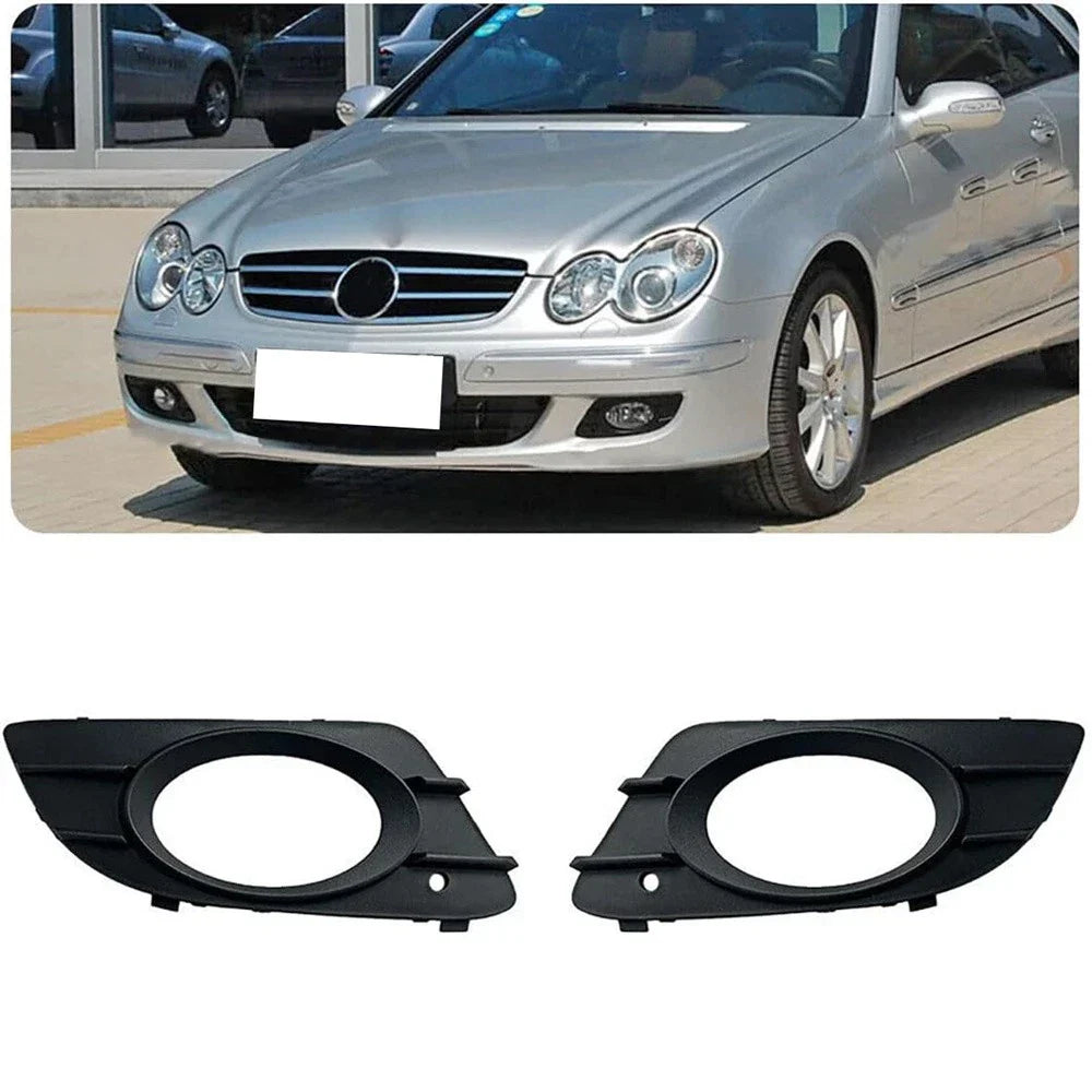 Front Bumper Fog Lamp Covers for Mercedes Benz CLK W209 (2005-2009)