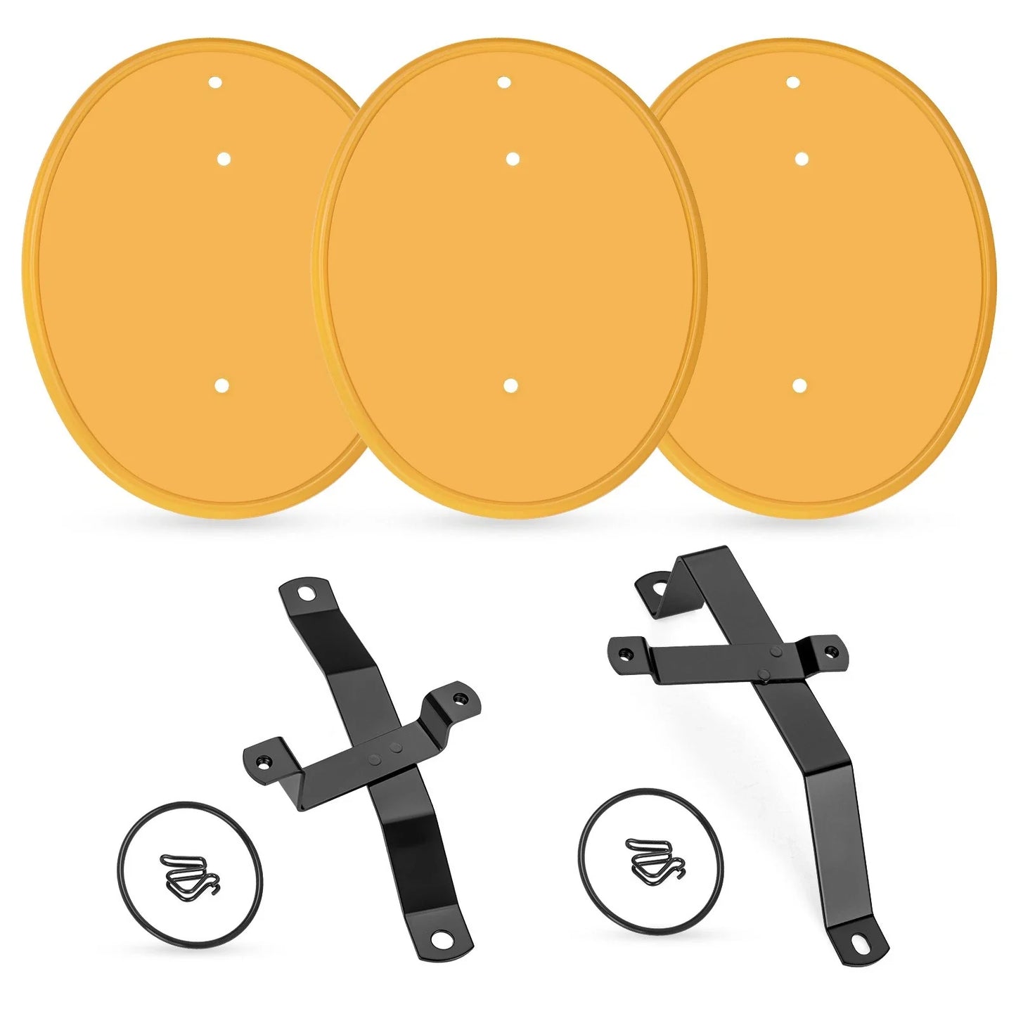 Yellow Number Plate Kit for Honda Z50R (1979–1987)