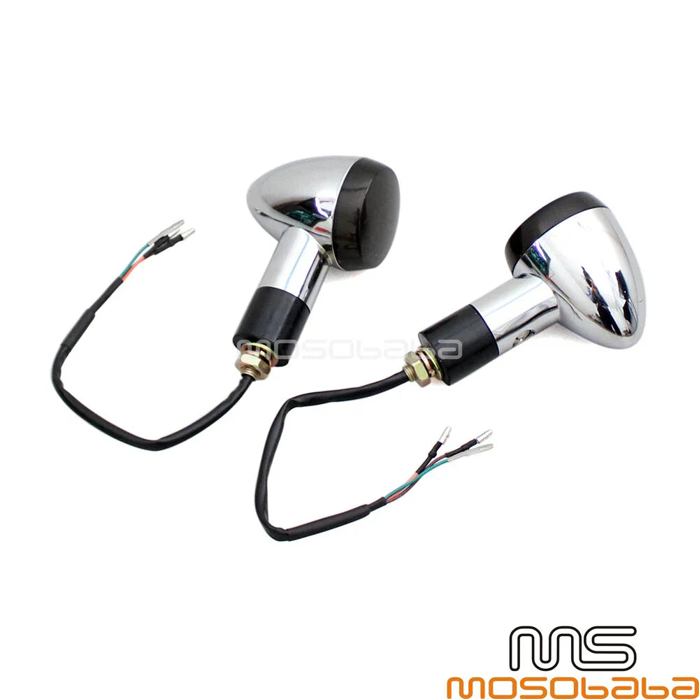 LED Front Turn Signals for Suzuki Boulevard M109R, Honda, Harley (2006-2023)