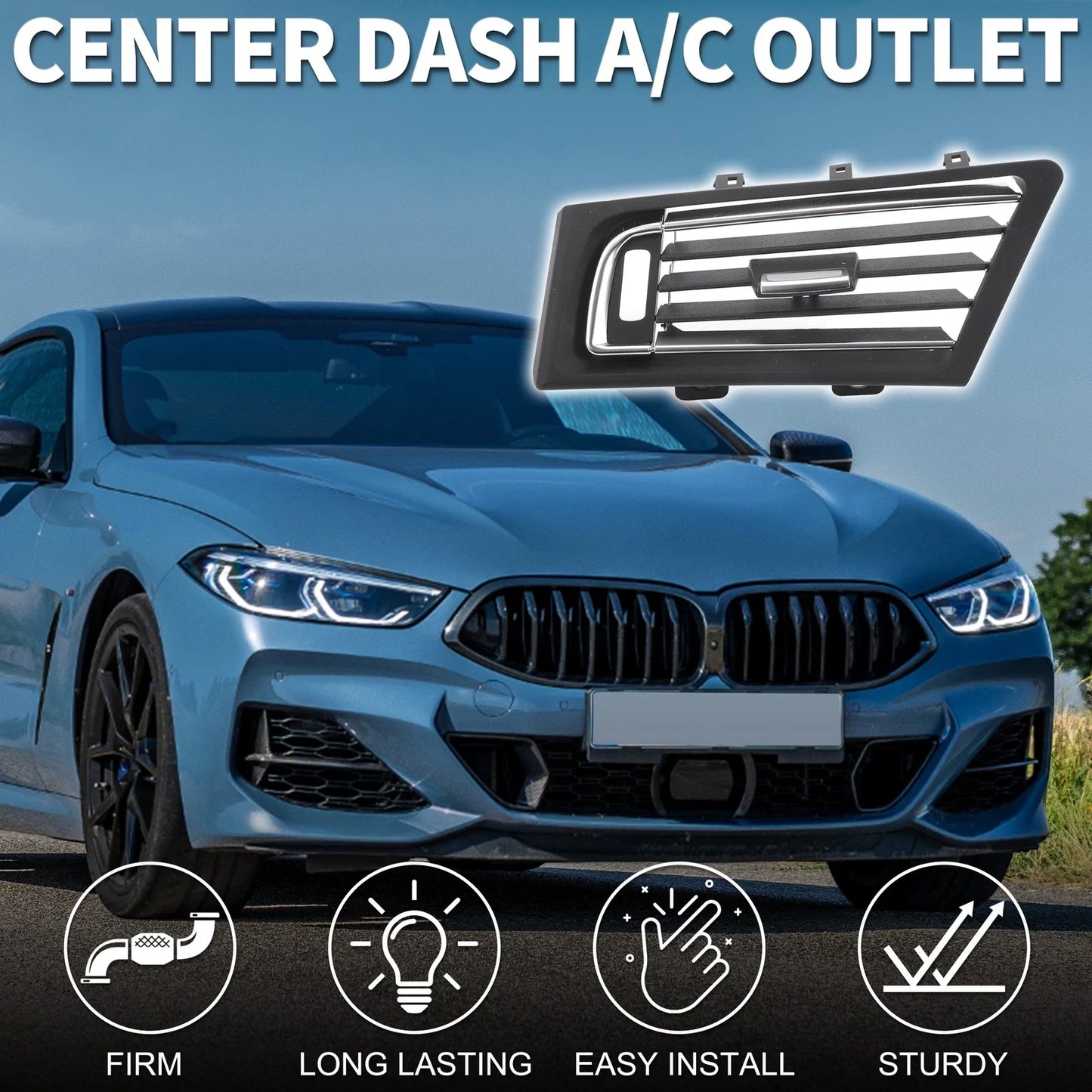 Front Left Center Dash A/C Outlet for BMW 740Li