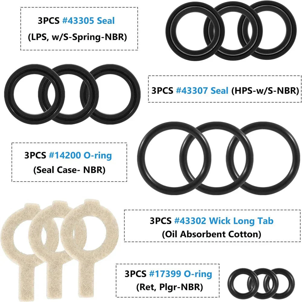 Seal Kit for Pump Model 30 31 34 35 310 340 350 310B 310S