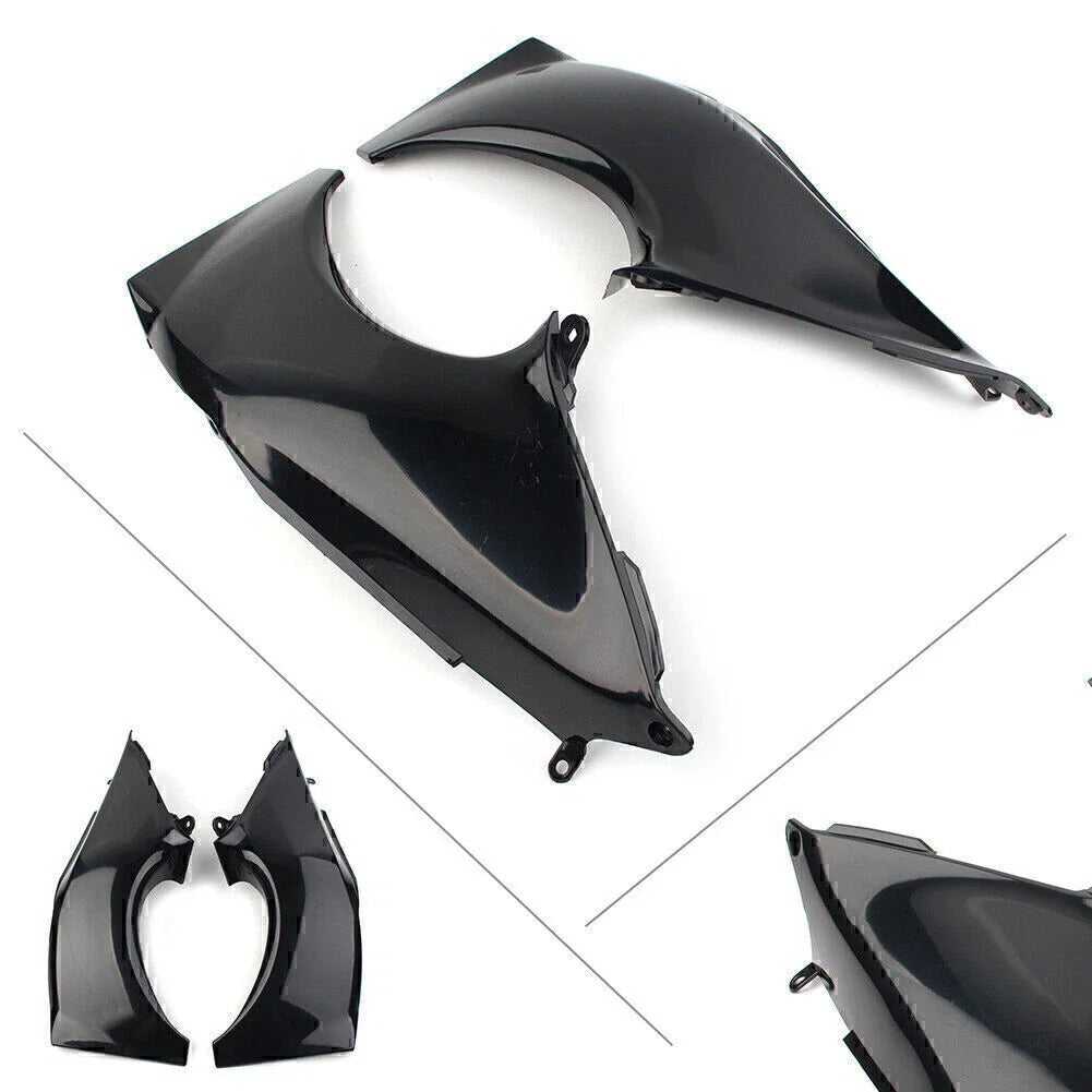 Black ABS Air Duct Tube Covers for Kawasaki ZX12R (2000-2001)