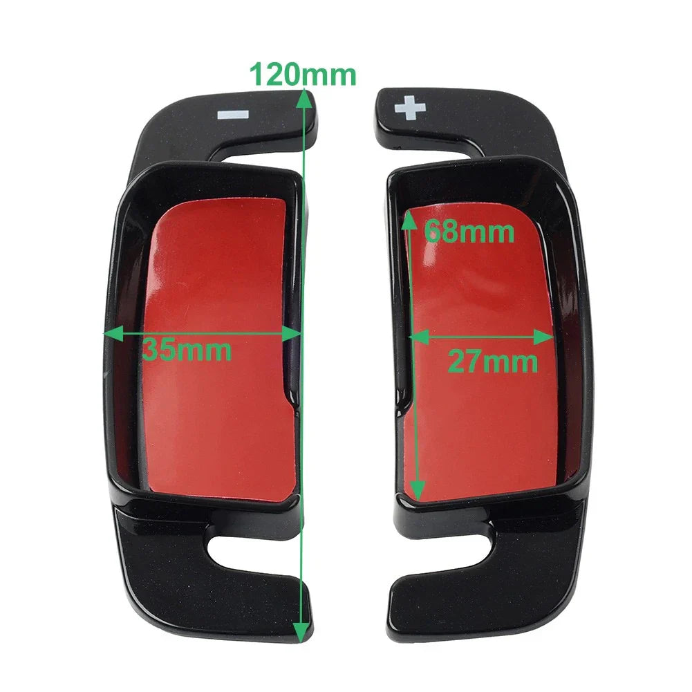Steering Wheel Paddle Shifter Extensions for Benz A B C E S CLA GLB Class Red