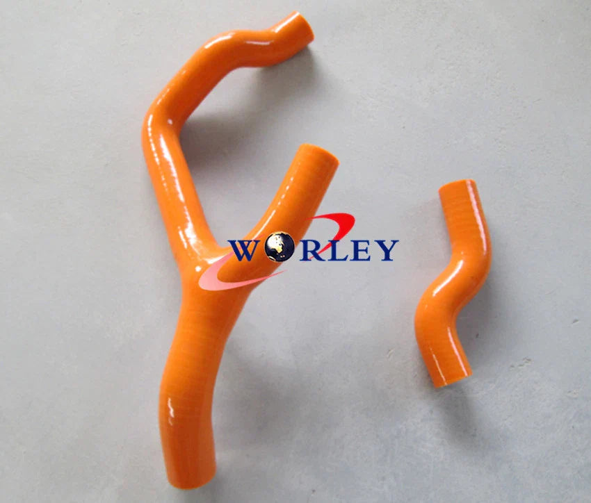 Silicone Radiator Hose Kit for KTM 350 SXF 2011-2012 ORANGE