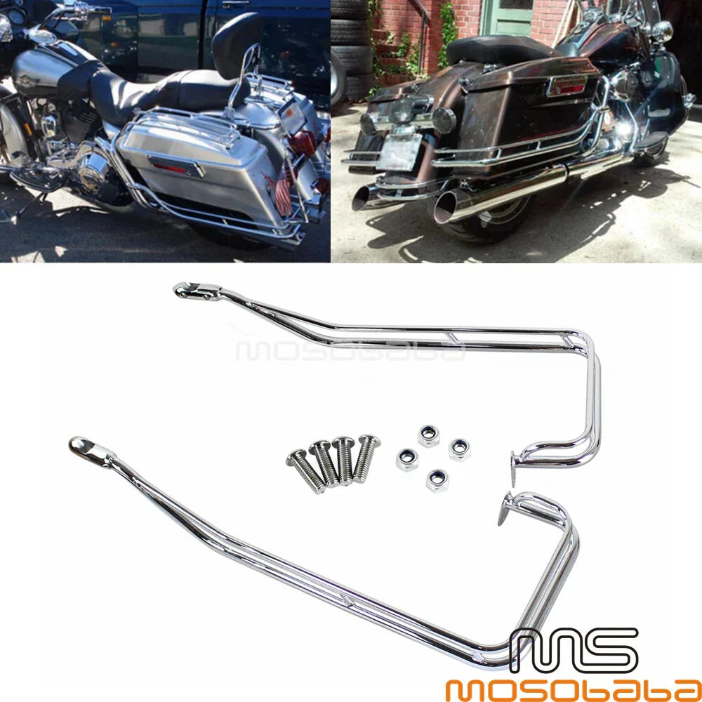 Twin Rail Saddlebag Guards for Harley Electra Street Glide FLHX (2009-2013)