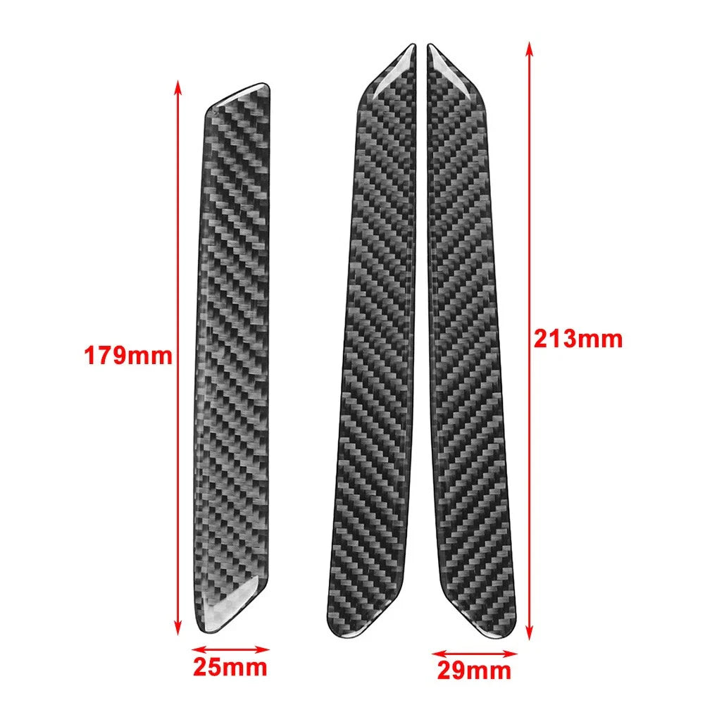 Black Front Rear Door Handle Cover Trim for Volkswagen Passat (2001-2005)