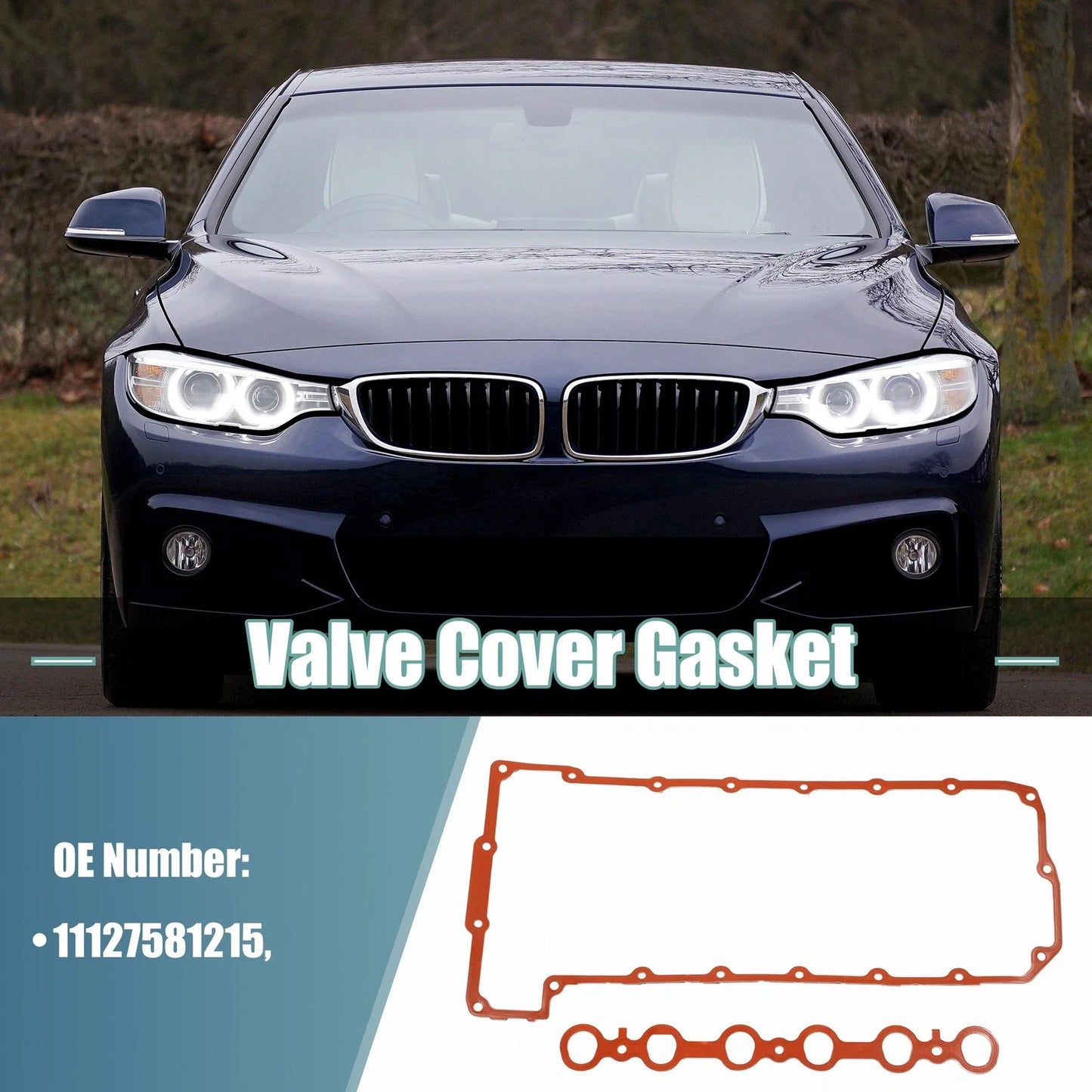 Set Valve Cover Gasket for BMW 325i Base 3.0L L6 (2001-2005)