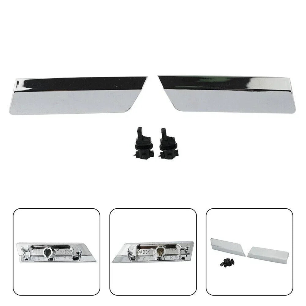 Left & Right Headlight Washer Cover Caps for Lexus LS460 (2008-2009)