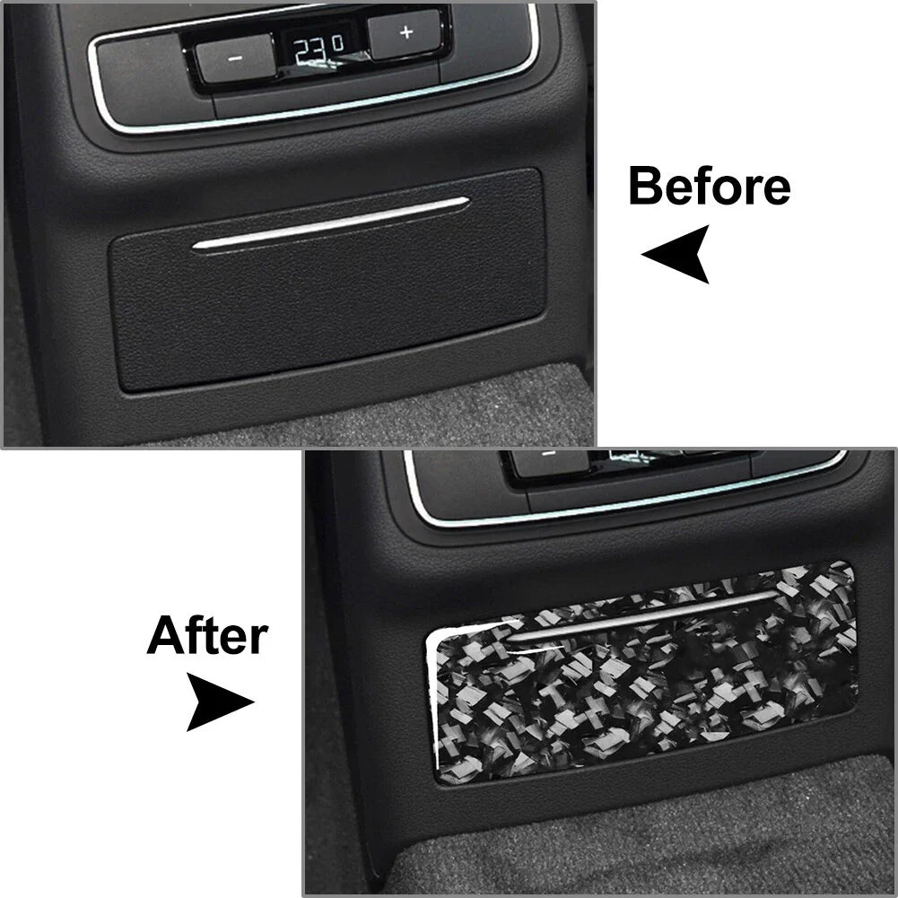 Rear Cigarette Lighter Panel Cover Trim for Audi A4 A5 (2016-2023)