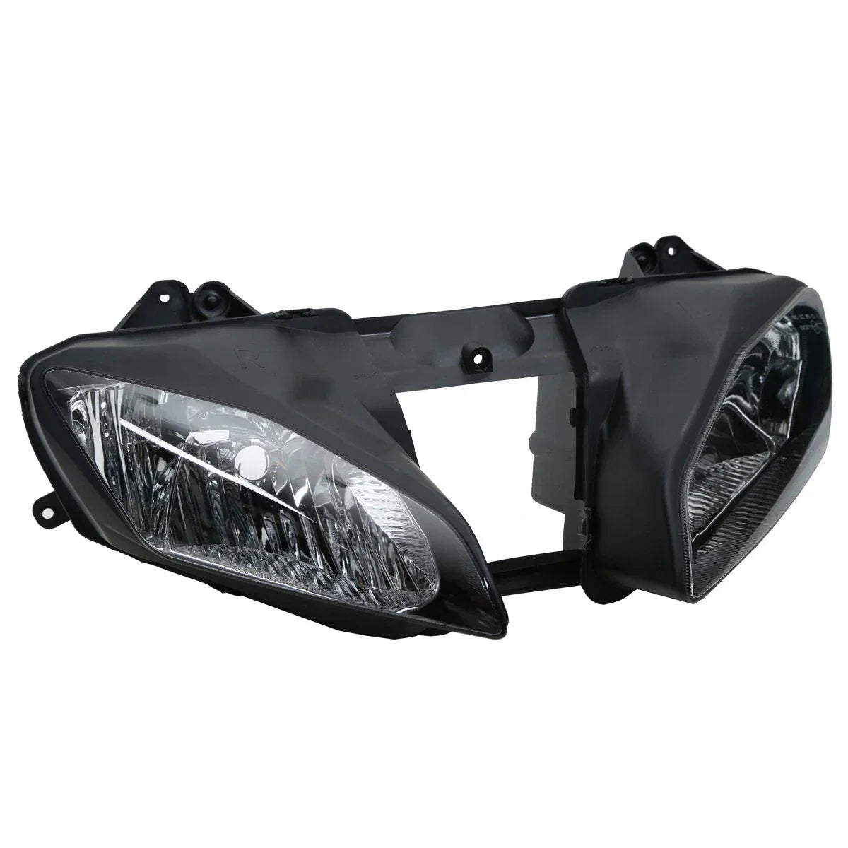 Black Front Headlight Assembly for Yamaha YZF R6 (2008-2016)