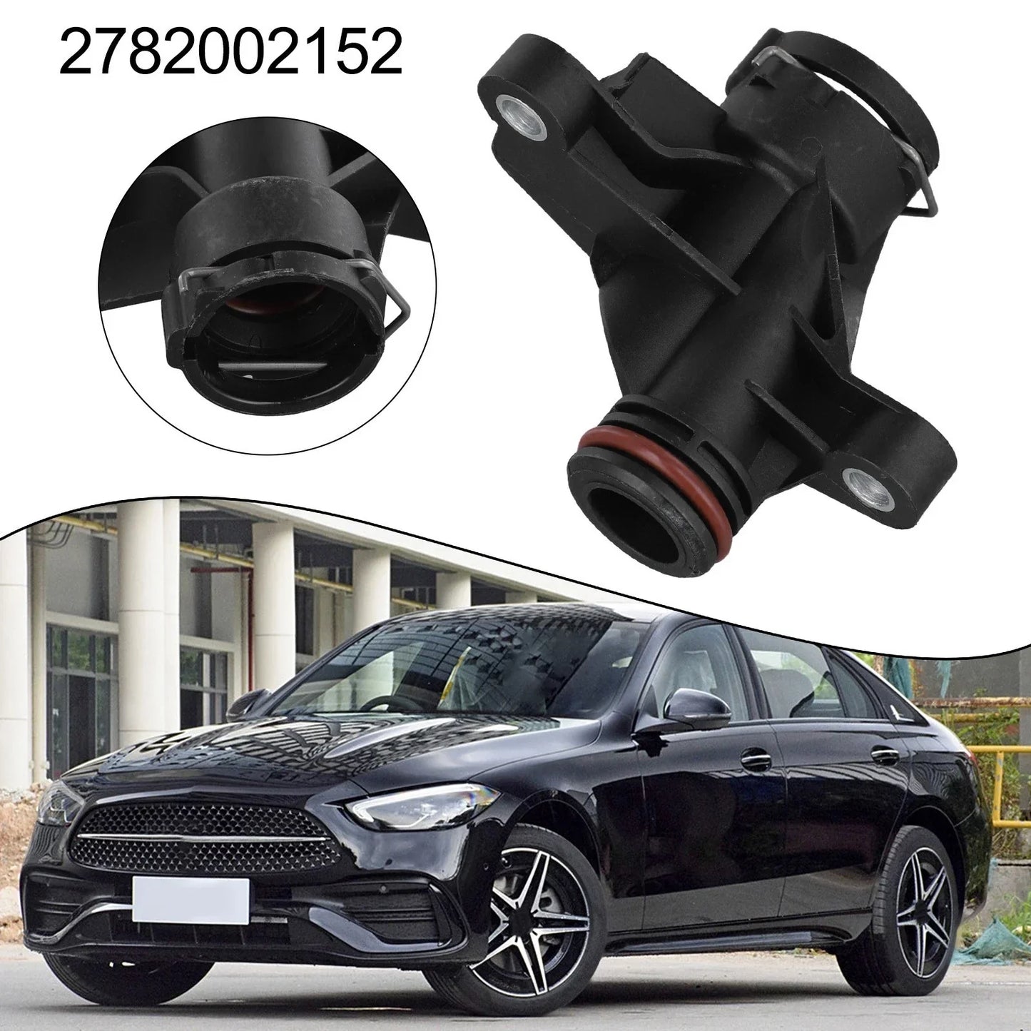 Coolant Water Pipe Joint for Mercedes M278 (2011–2015)