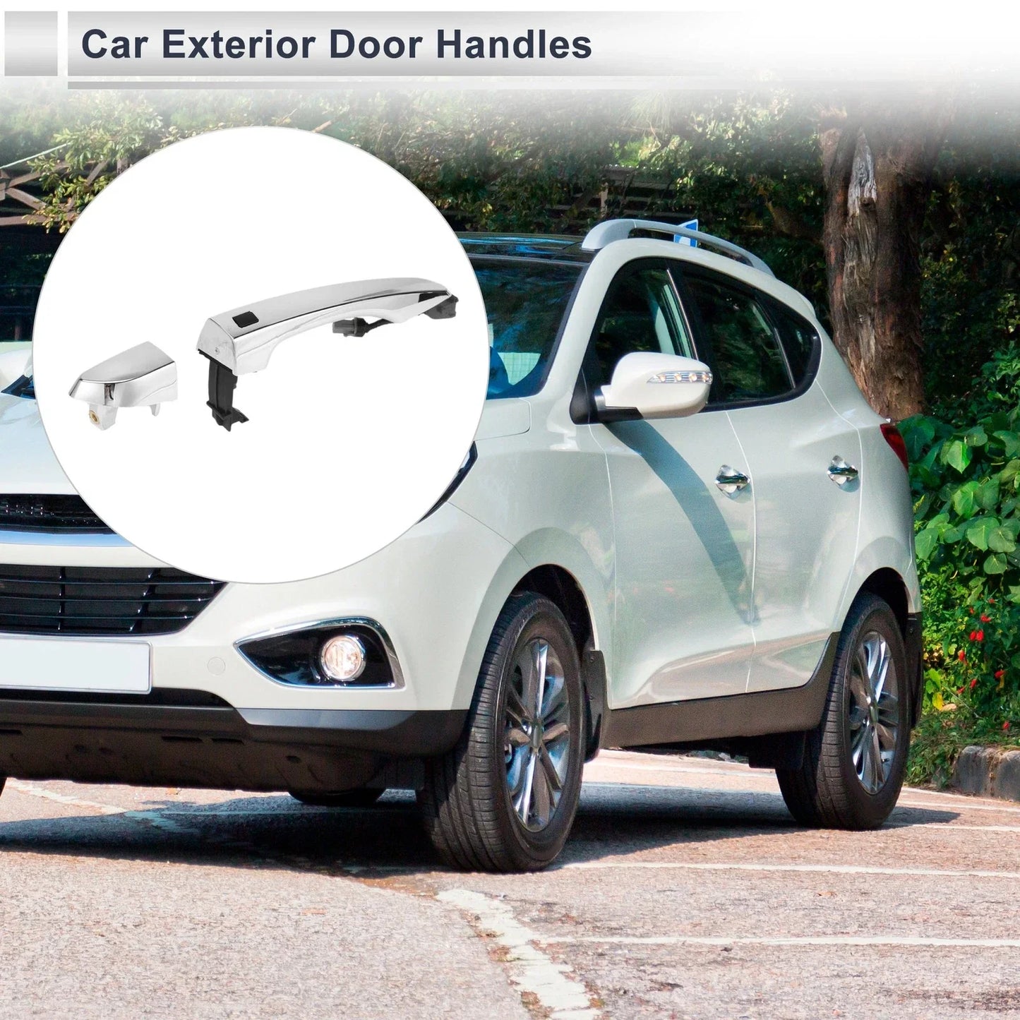 Front Right Exterior Door Handle for Hyundai Tucson (2016-2020)