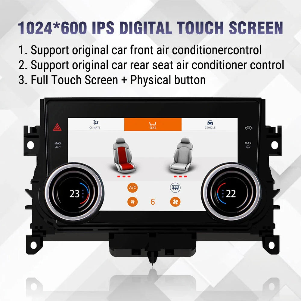 7" AC Climate Control Touch Screen for Land Rover Evoque (2012-2018)
