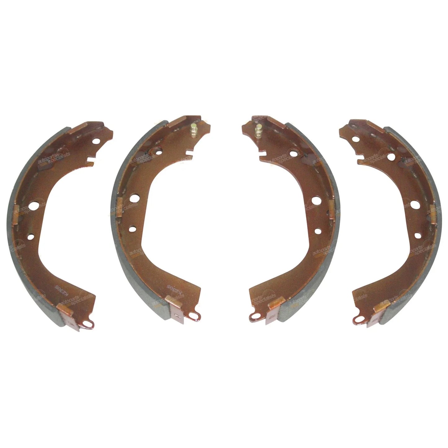 2 x Rear Brake Shoes Set for Toyota Hilux 4x4 LN167 LN166 LN172