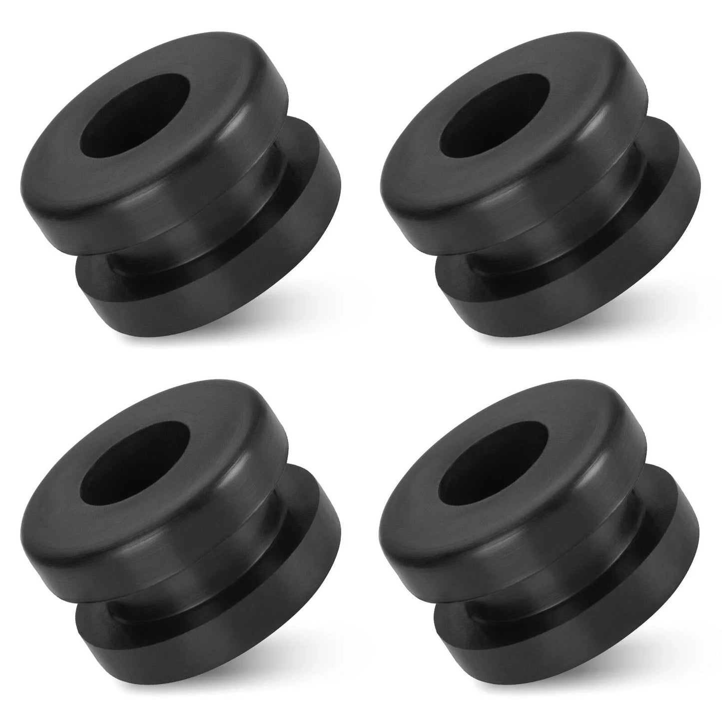 4 x Rubber Heel Guard Grommets for Yamaha Warrior Banshee Blaster (1987–2006)