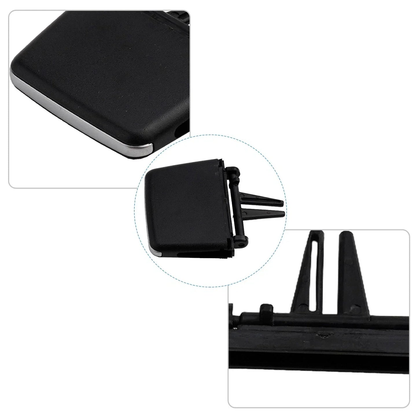 2 x Front AC Air Vent Outlet Tab Clips for BMW 3 Series (2005–2013)