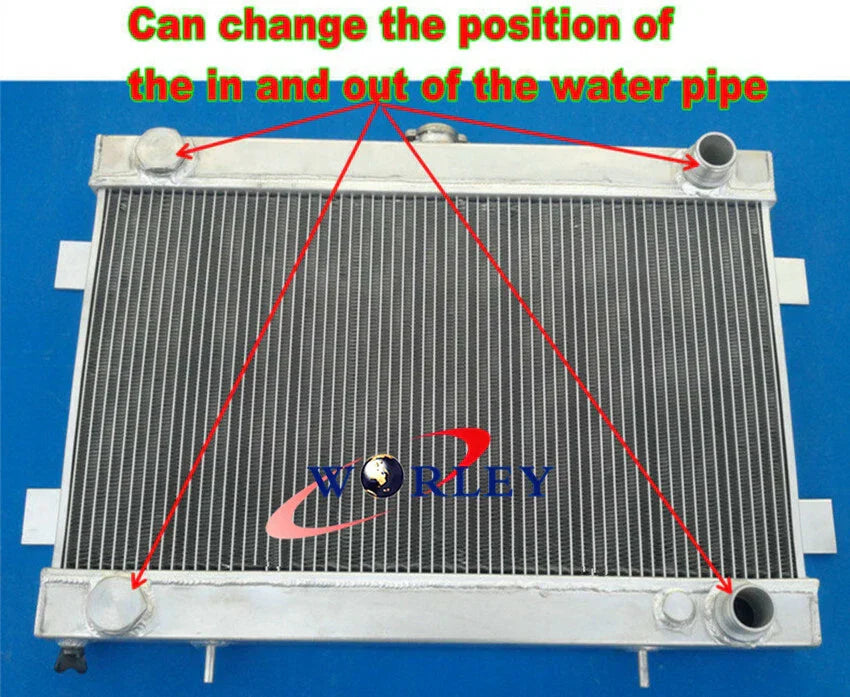 Radiator & Fans for Universal HQ WB LH LX Torana GTS Monaro Kingswood