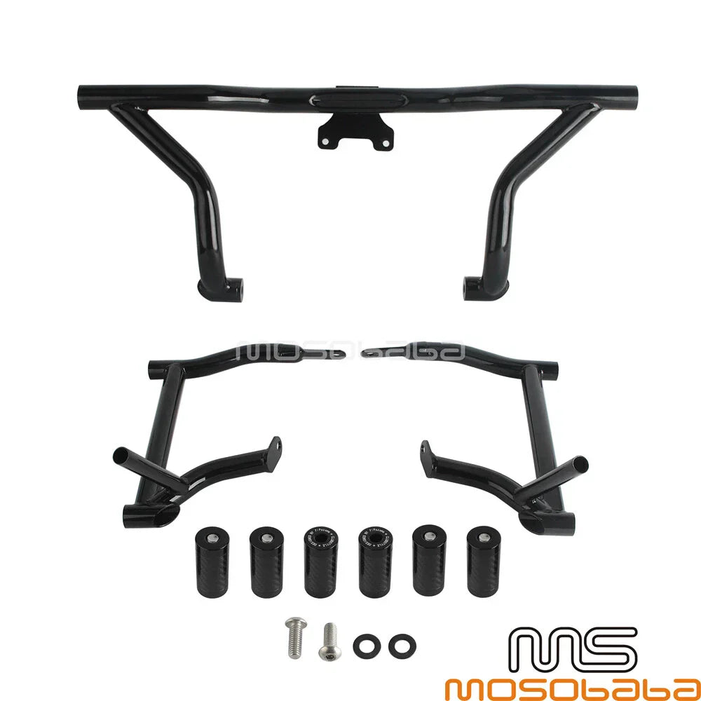 Saddlebag Rails Guard w/ Crash Bar for Harley Touring (2014-2023)