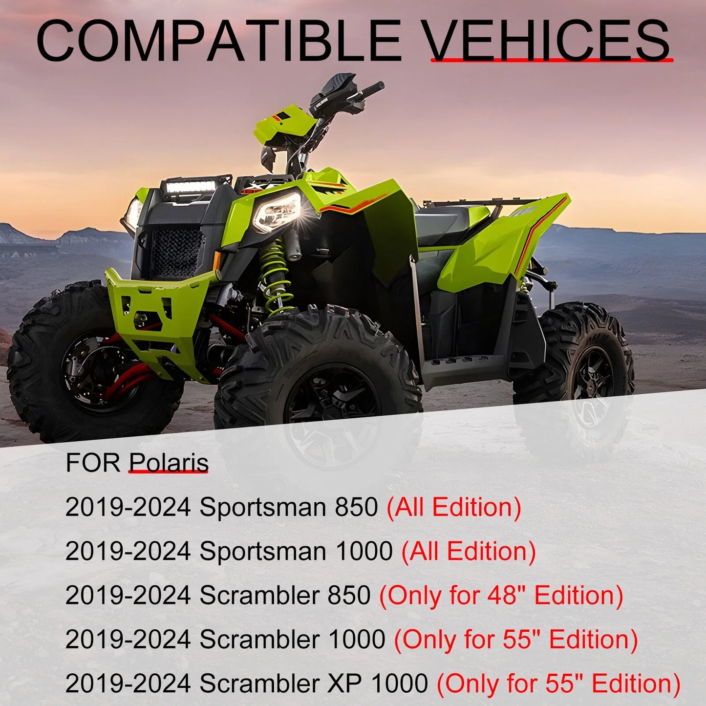 Gear Position 2-Pin Rot Switch for Polaris Sportsman Scrambler 850(2009–2014)