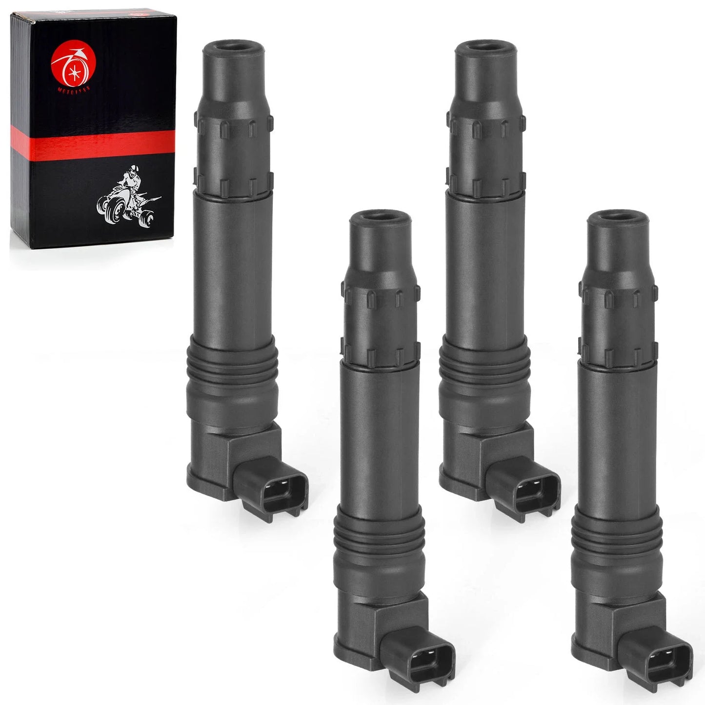 4Pcs Ignition Coil for Kawasaki Ninja 1000 ZX-9R ZX-12R Z1000 Z750S(1998–2013)