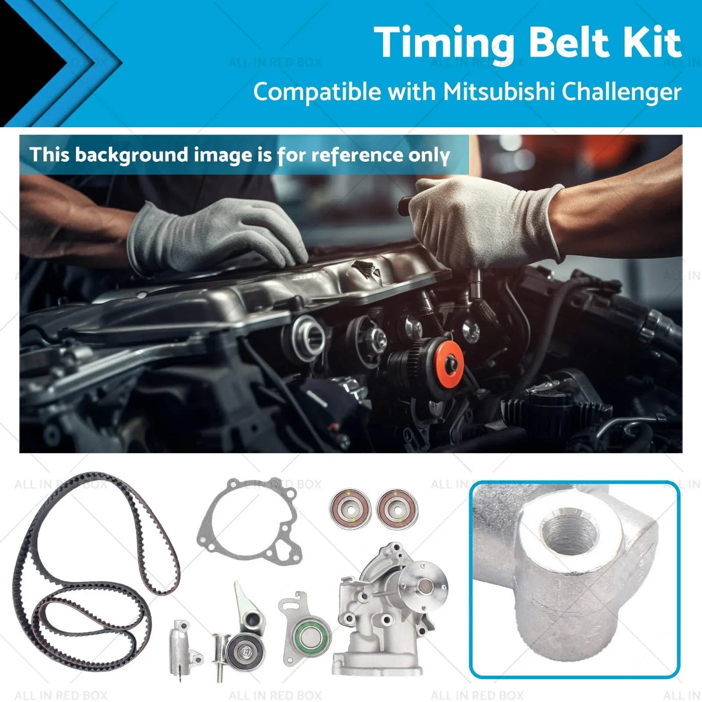Timing Belt Kit for Mitsubishi Challenger Triton ML MN 4D56T (08-15)