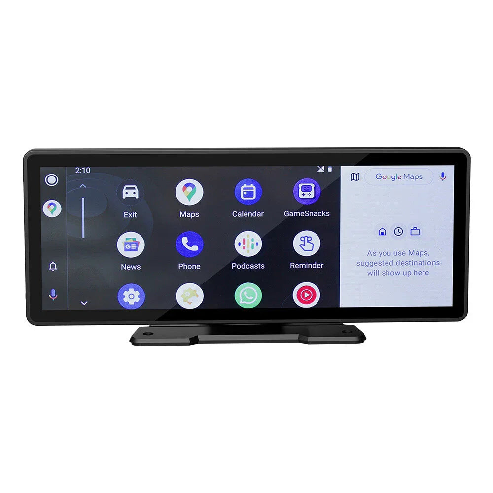 9.3" Portable IPS Screen Multimedia Player for CarPlay Android Auto