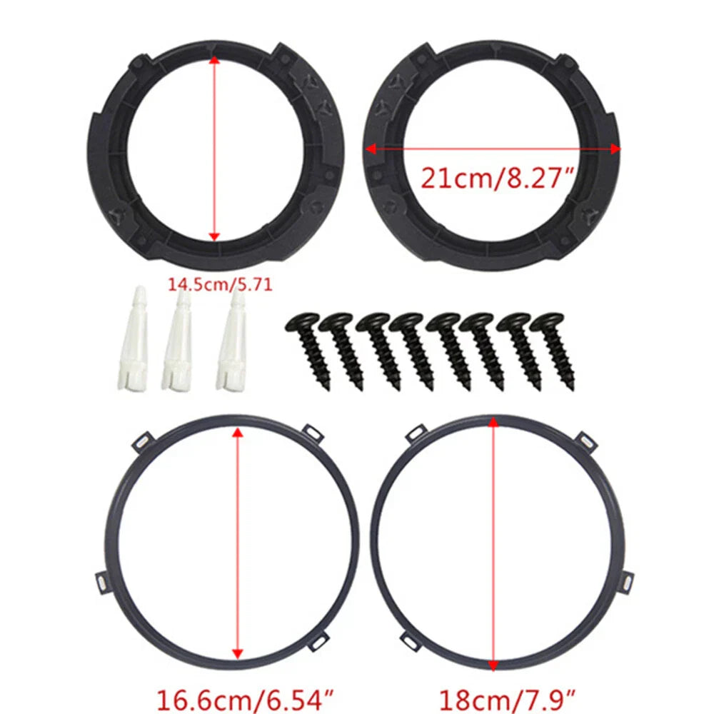7" Headlight Mount Bracket Ring for Jeep Wrangler JK (2007-2018)