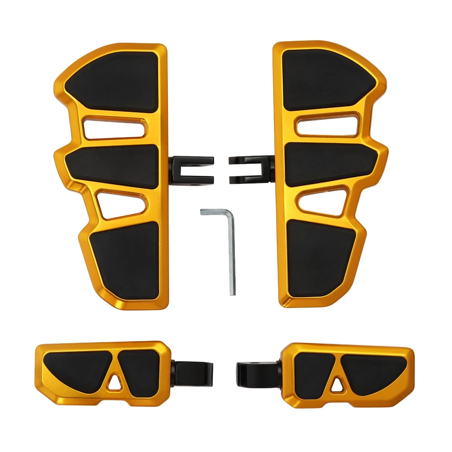 Driver Floorboard & Passenger Footpegs for Harley Street Bob Low Rider (18-23)
