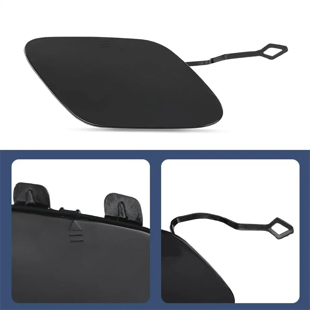 Front Bumper Tow Hook Eye Cover for 14-16 Mercedes-Benz W212 (2014-2016)