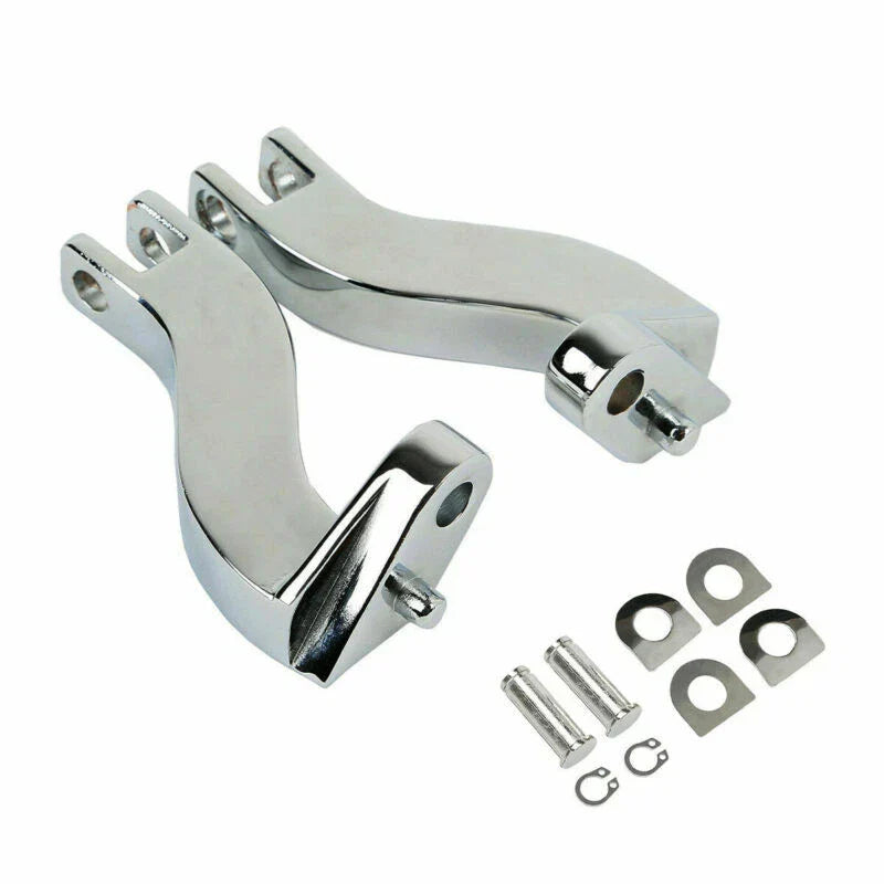Rear Passenger Footpeg Mount Bracket for Harley Touring Road Glide (1993-2024)