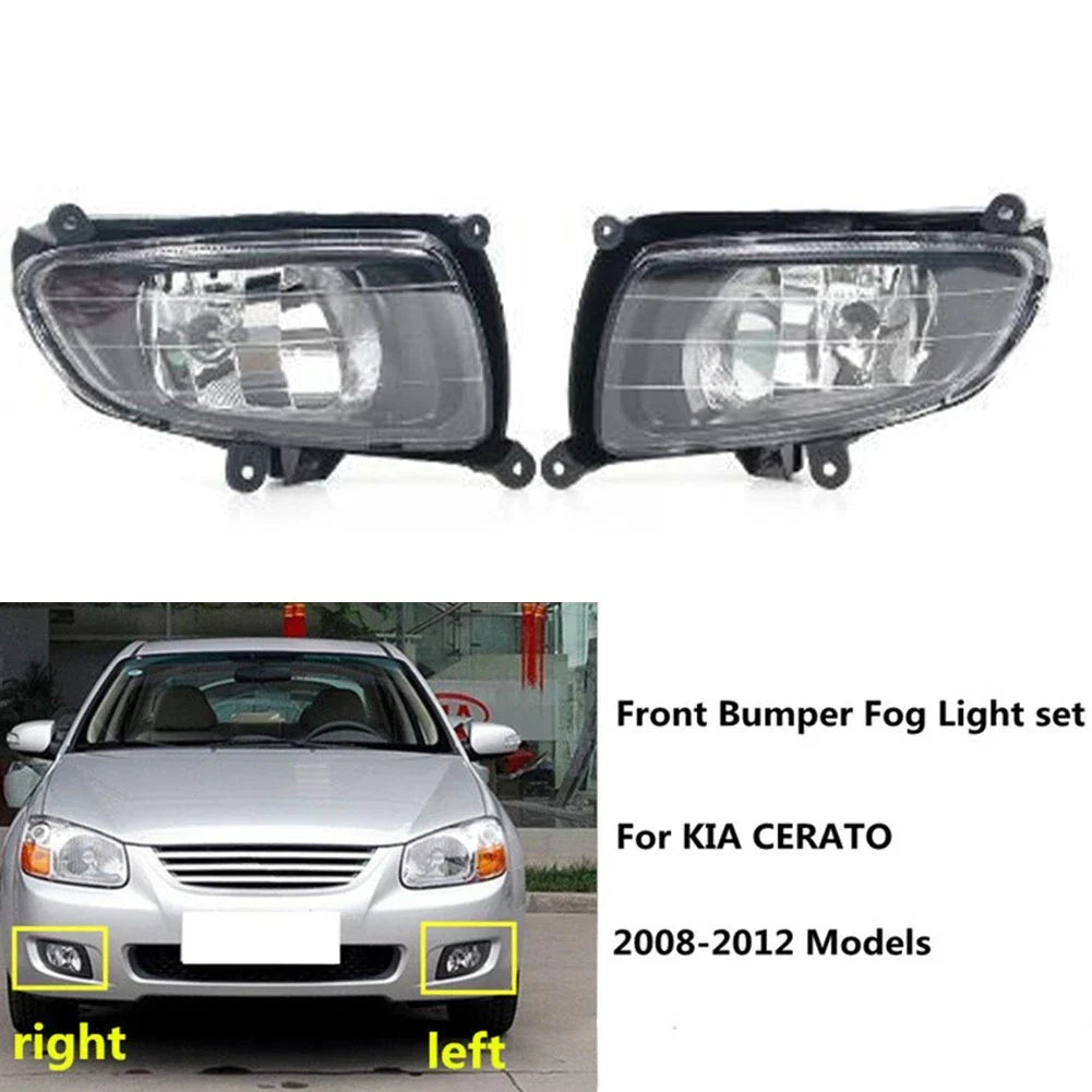 Fog Lamps 2x Fog Lamp Assemblies (2007–2009)