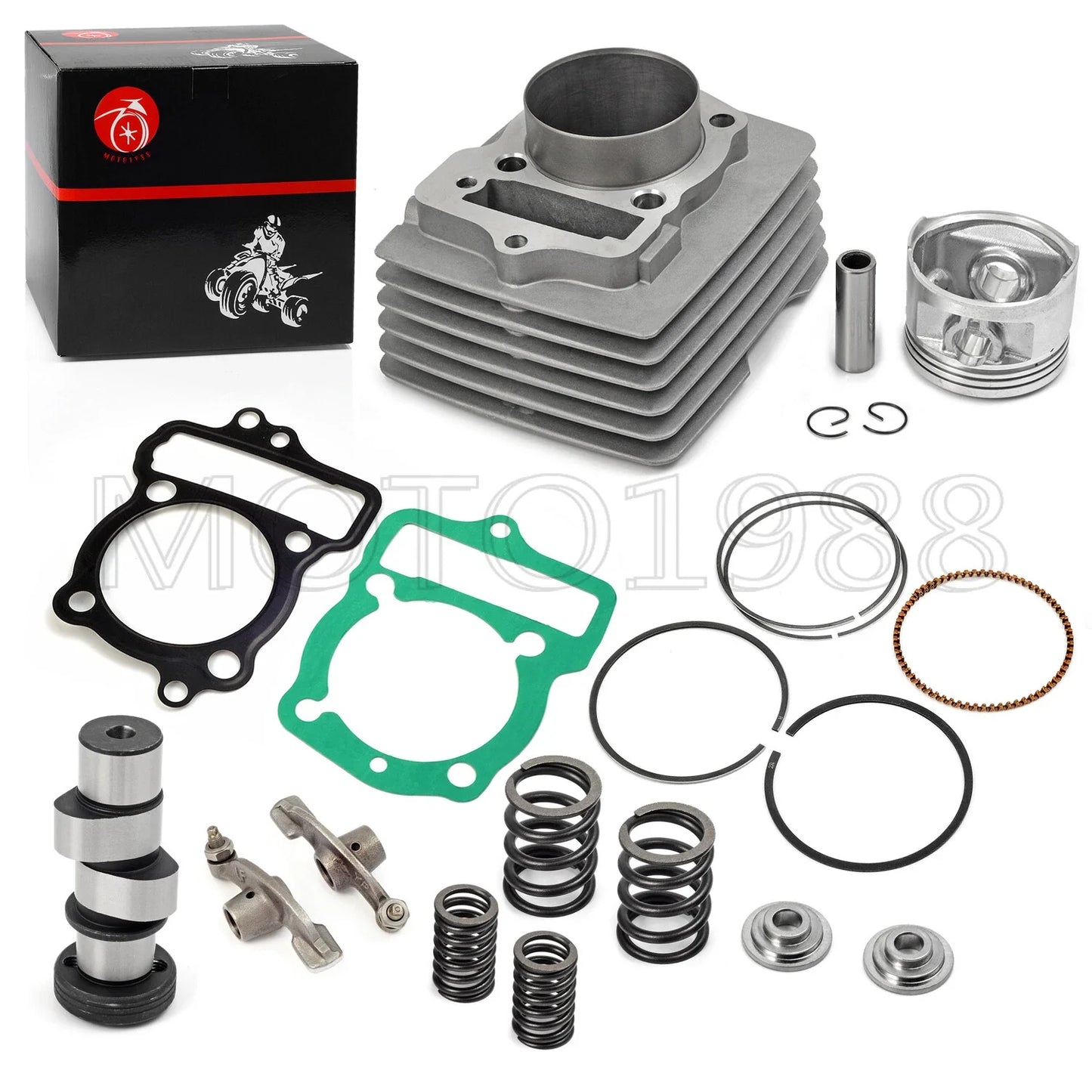 58mm Cylinder Piston Top End Kit Cam for Honda XR100R (1981–2003)