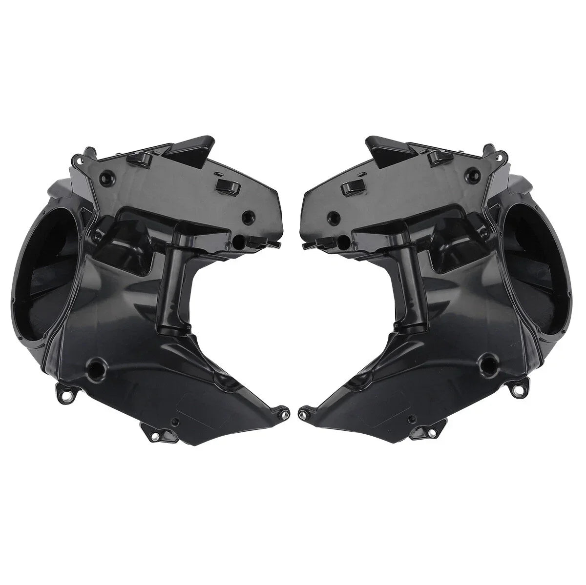 Matte Black Speaker Covers for Harley Road Glide (2015-2023)