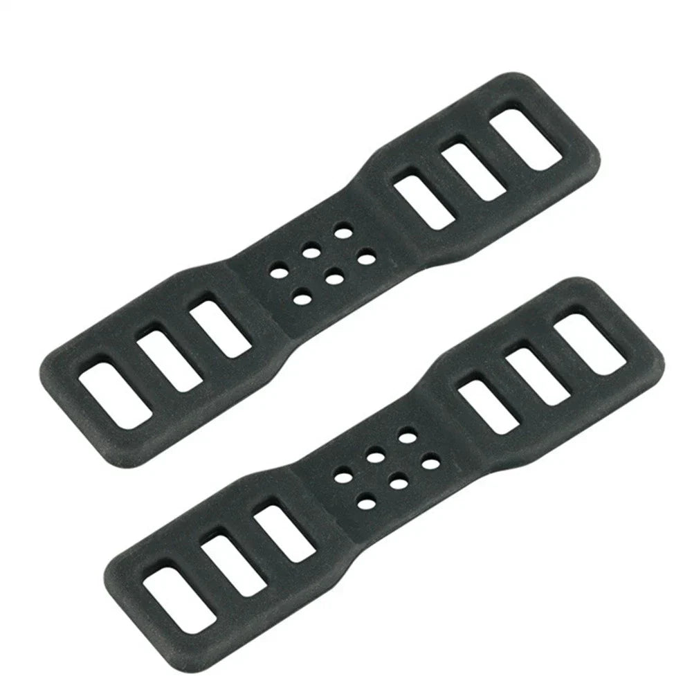 4 x 92mm Silicone Driving Recorder Bandage Strap for DVR